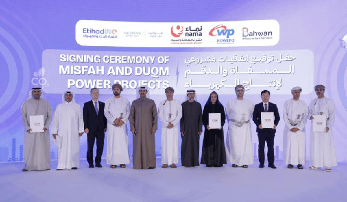 Nebras Energy Wins Two Power Generation Projects in Oman